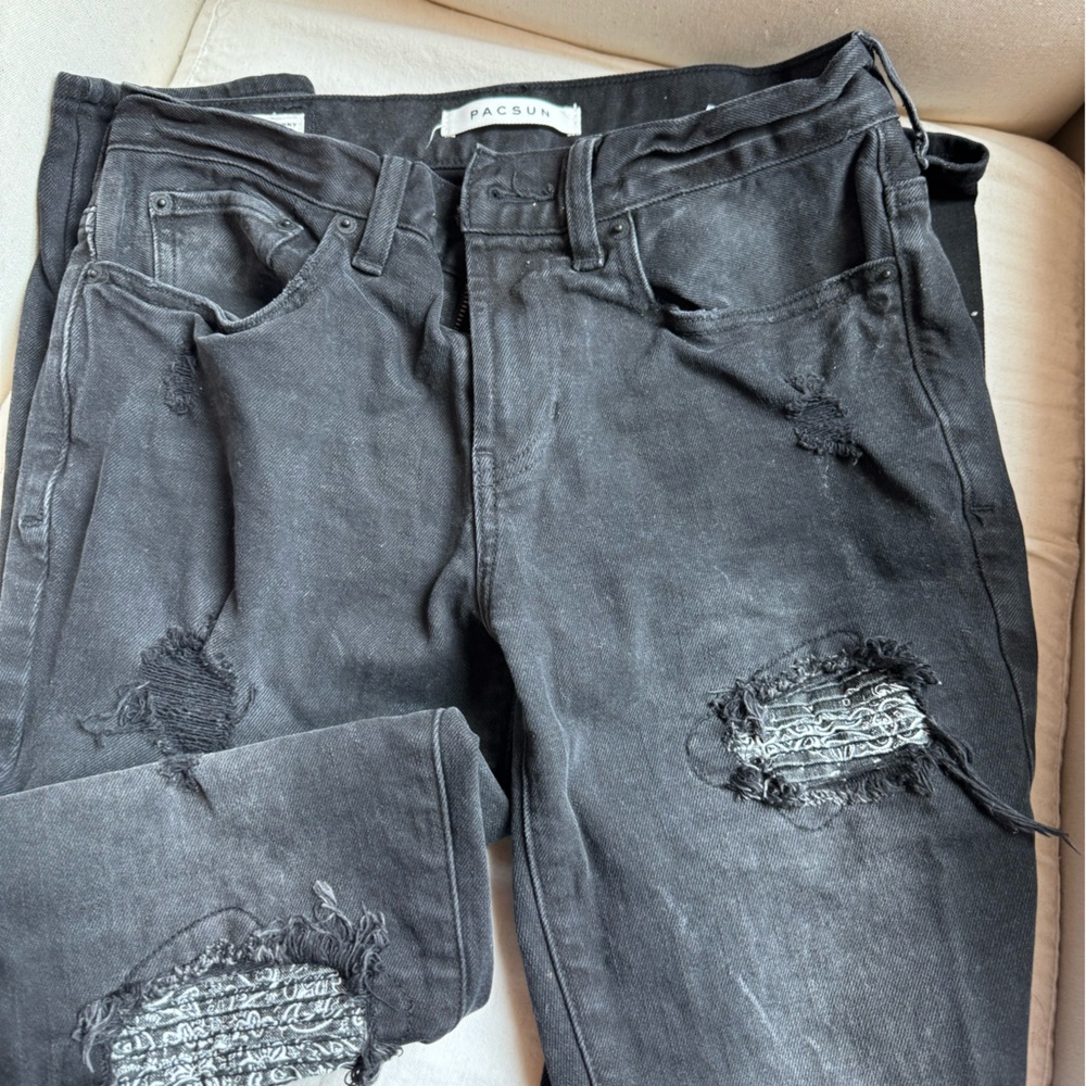 PacSun Dark Gray Denim Jeans, 28x30
